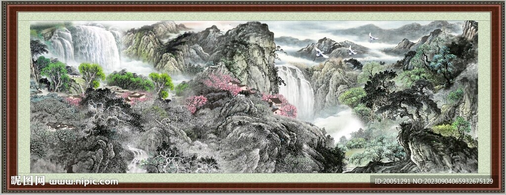 山水 