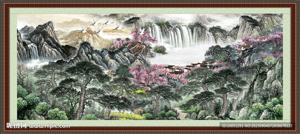 山水 