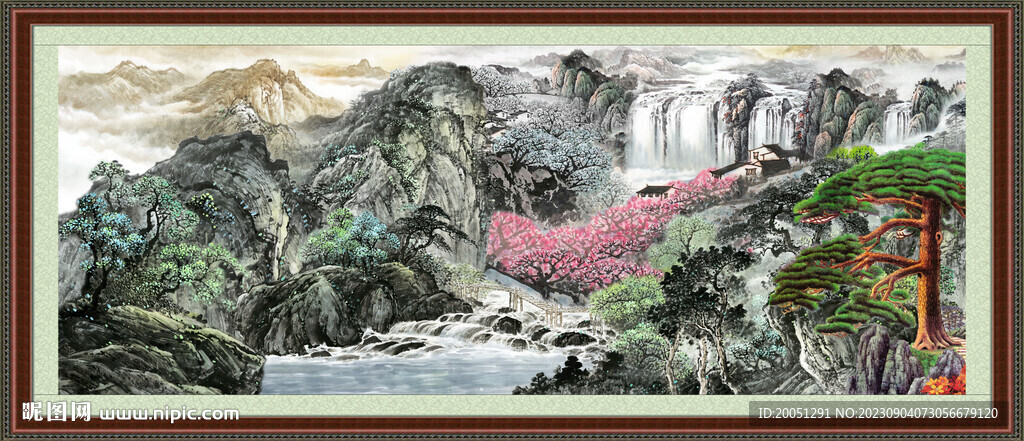 山水 
