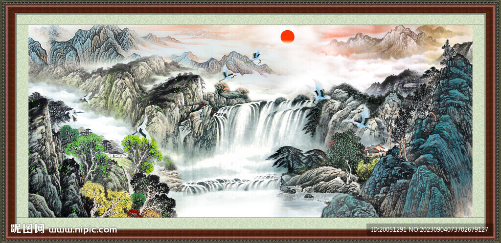 山水 