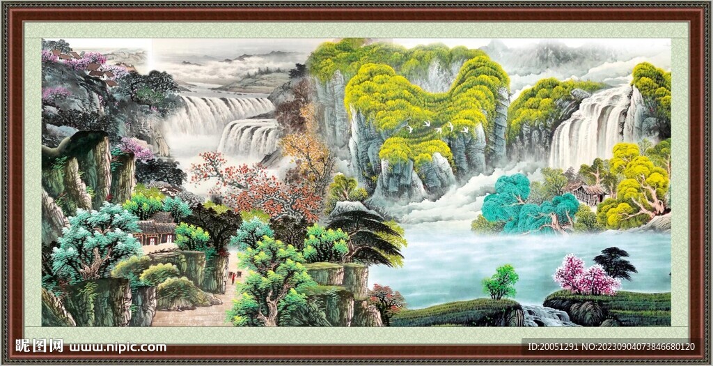 山水国画