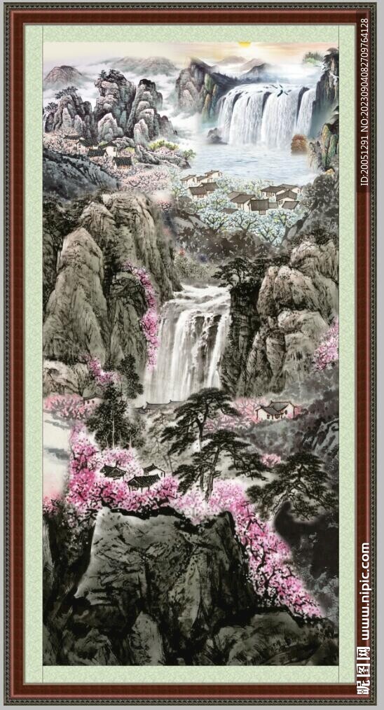山水国画
