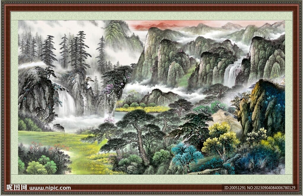 山水 