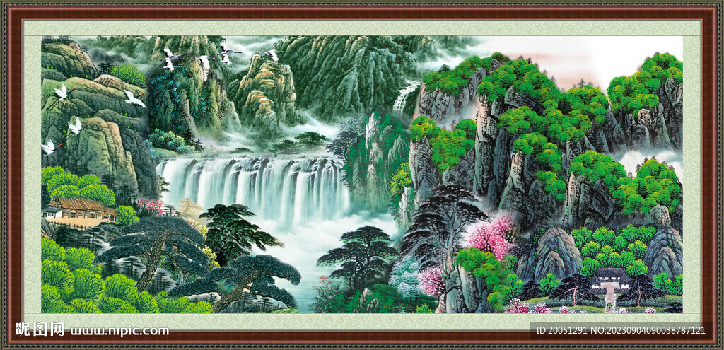 山水 