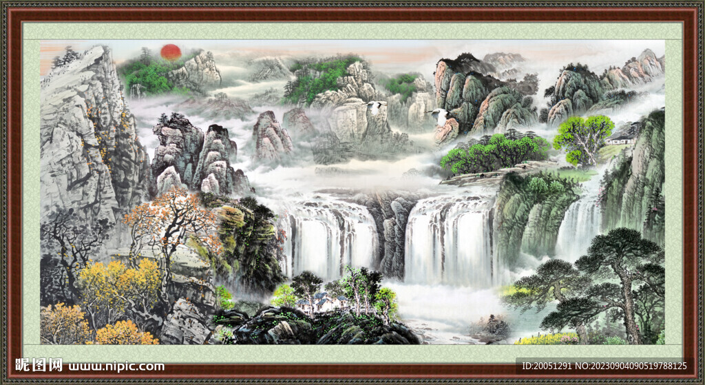 山水 