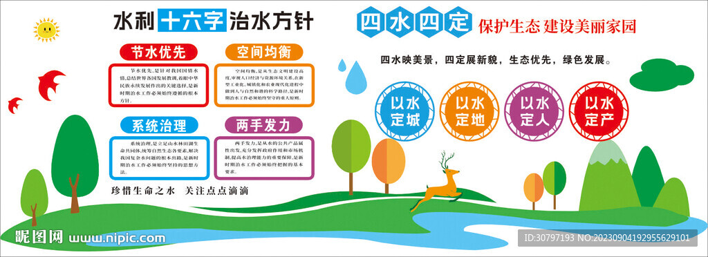 水利十六字治水方针及四水四定