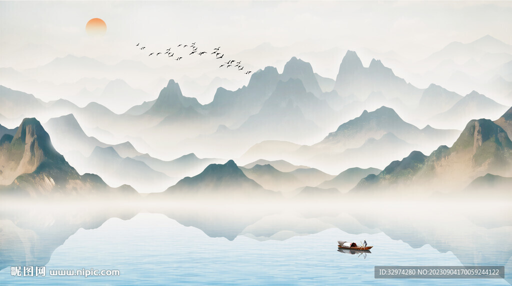 山水画