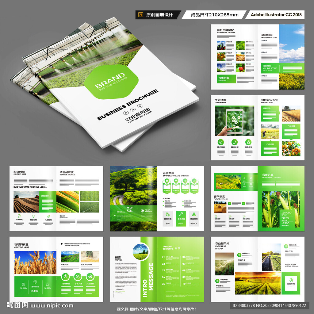 绿色农业画册