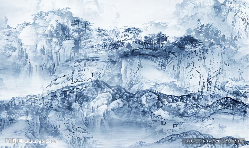 山水 