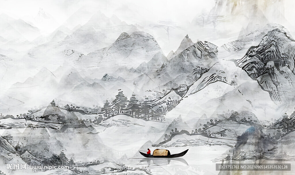 山水 