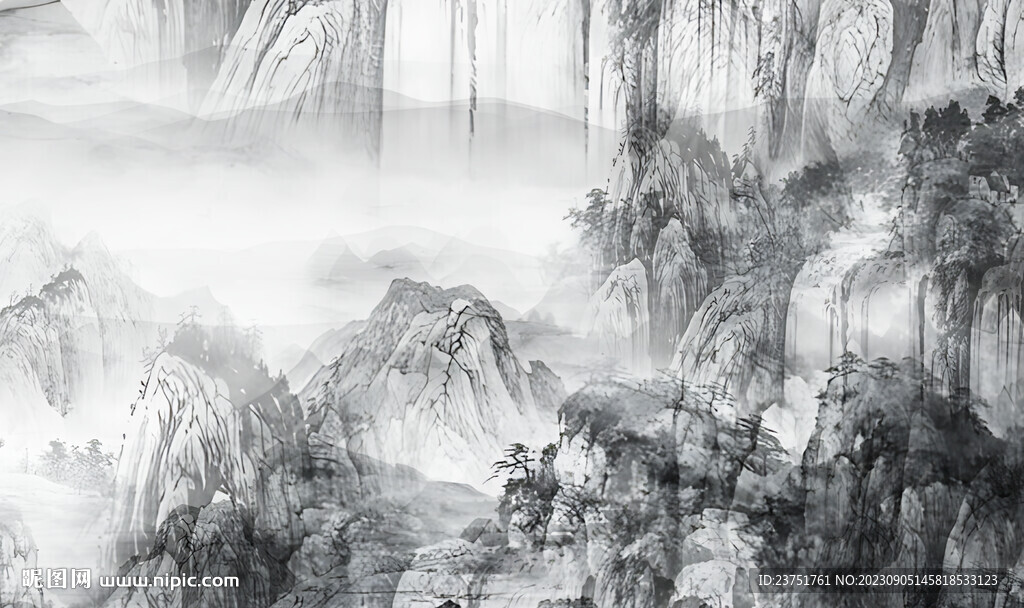 山水 