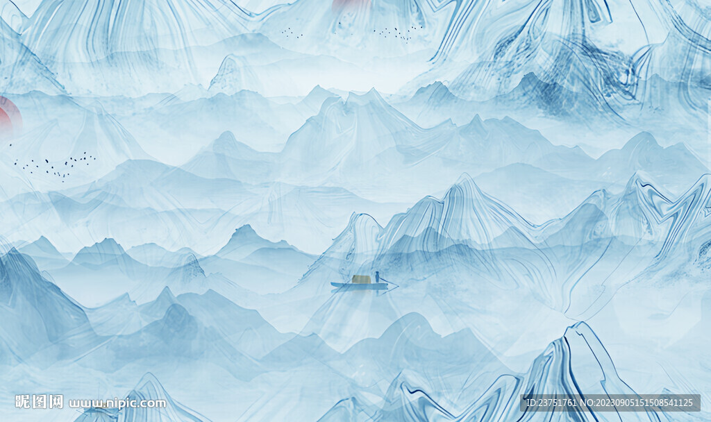 山水 