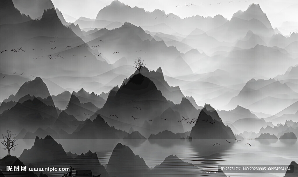 山水 