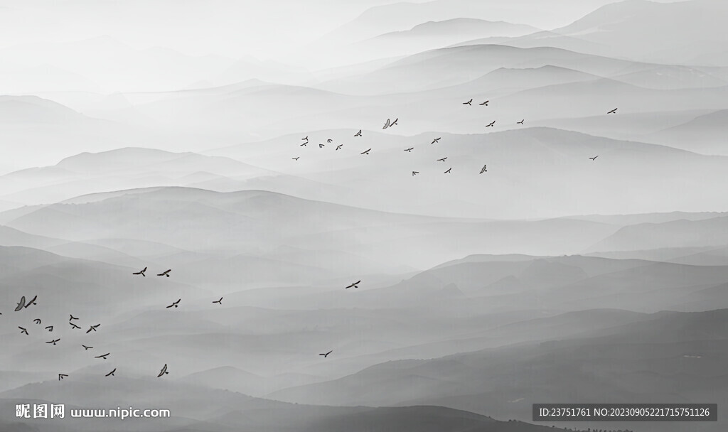 山水画 