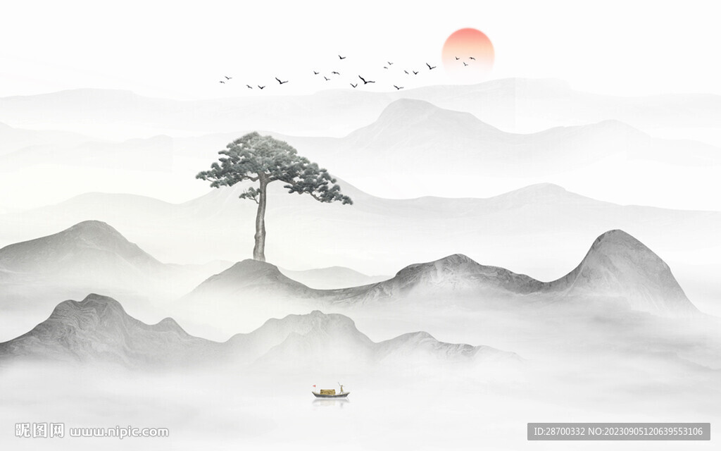 国画山水