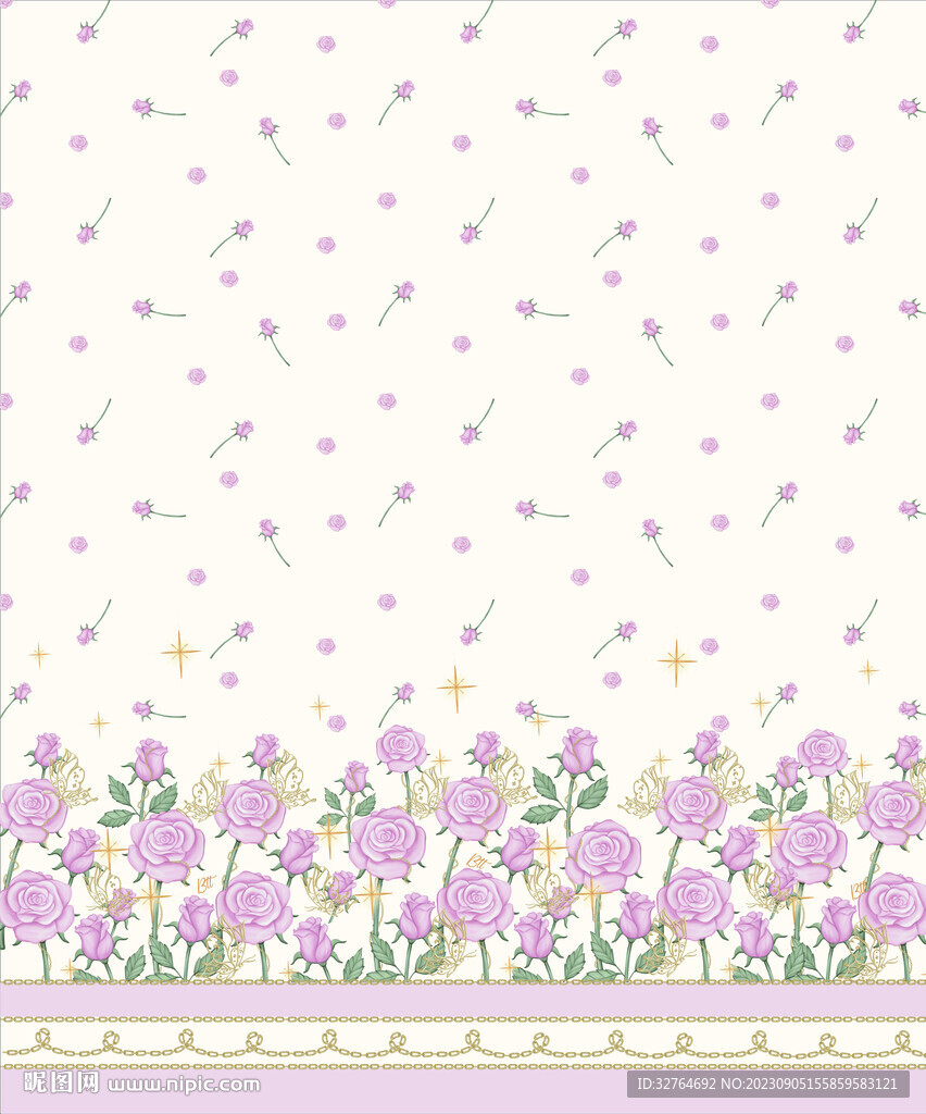 定位花