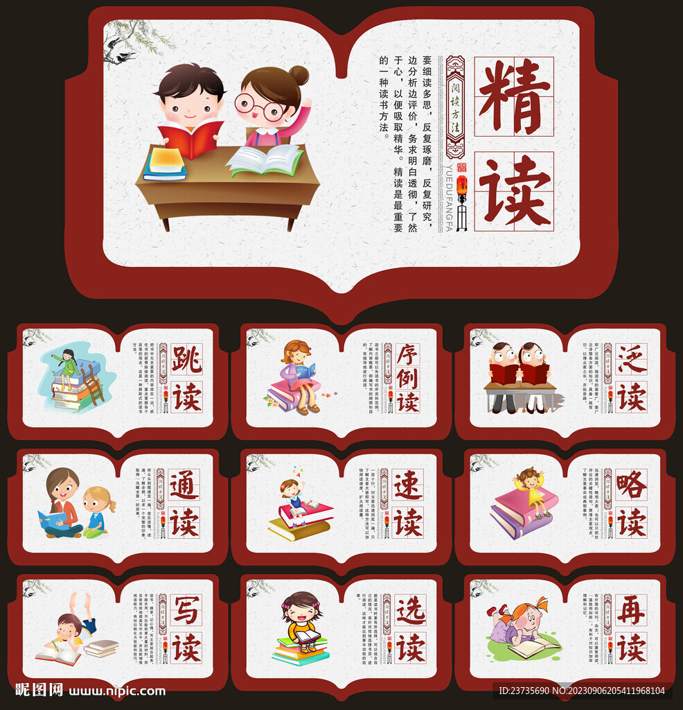 阅读文化墙
