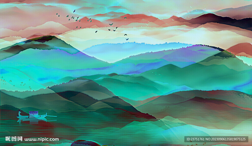 山水 