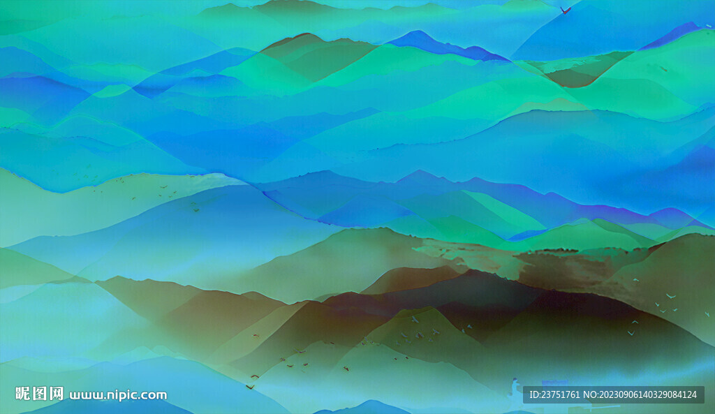 山水 