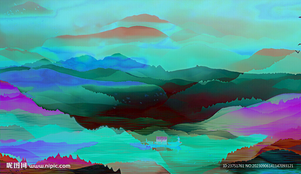 山水 