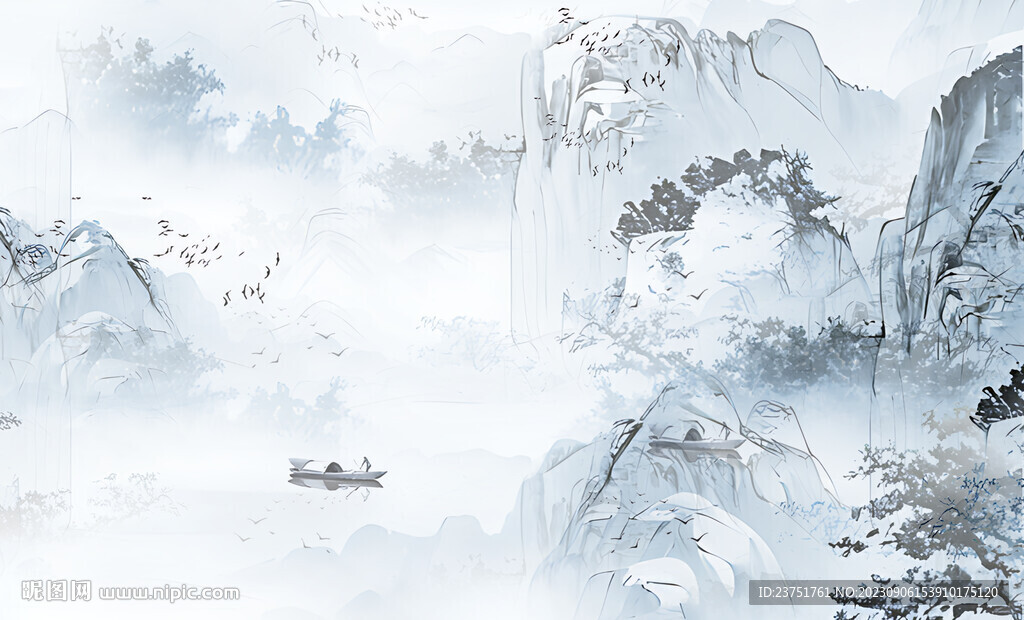 山水 