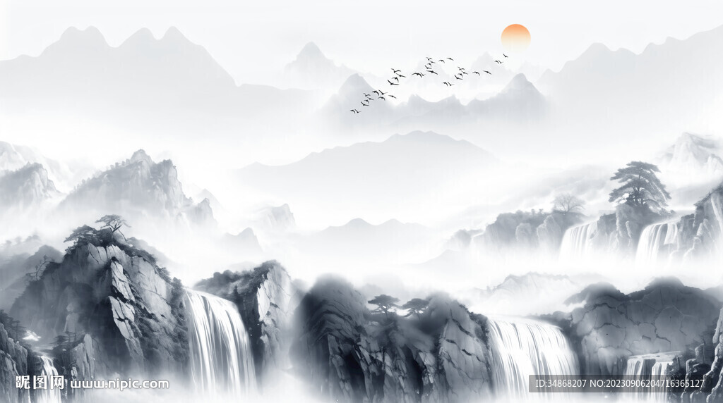 山水画