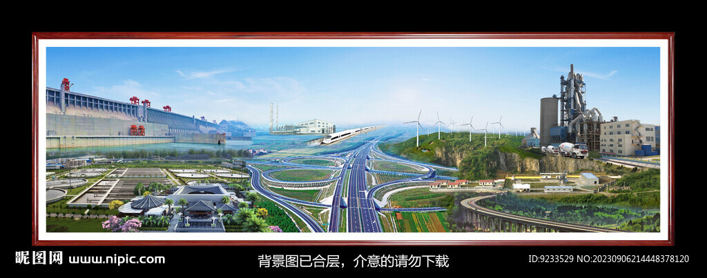 葛洲坝装饰画