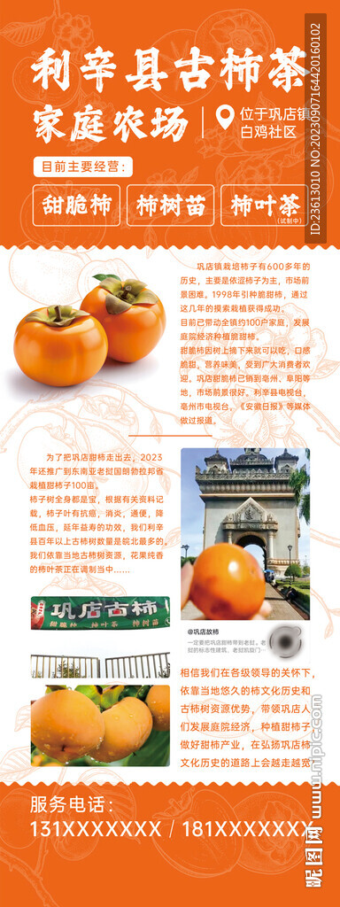 柿子展架