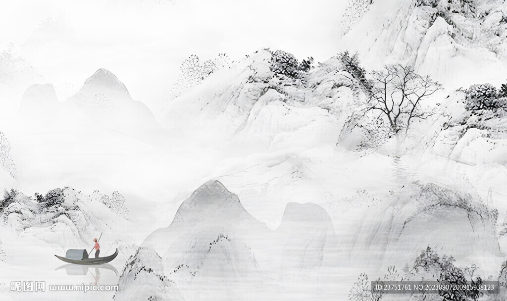 山水 