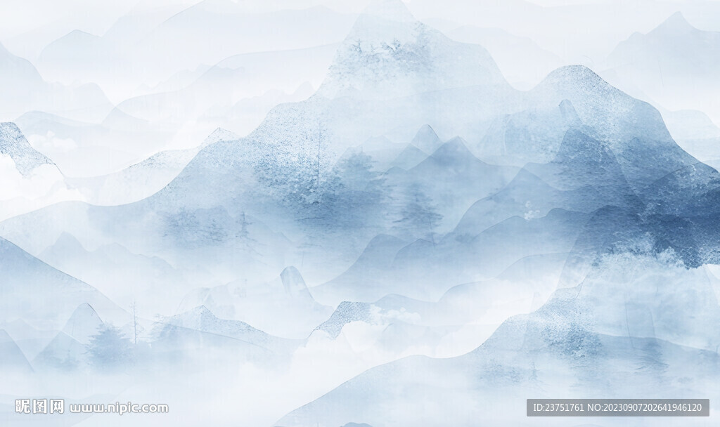 山水画 