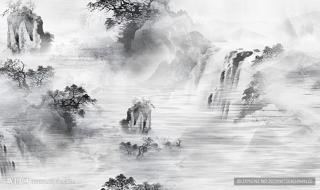 新中式山水