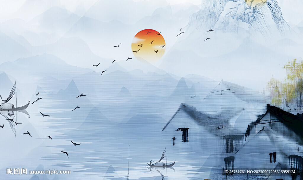 山水画