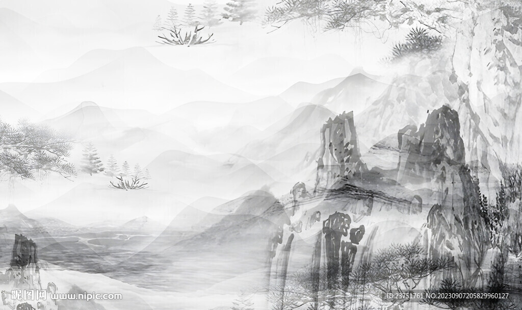 山水画