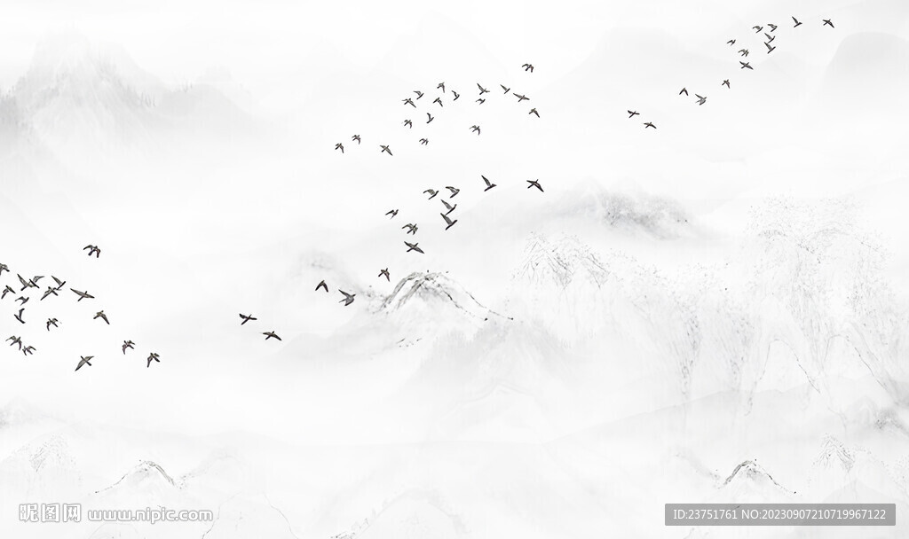山水画 