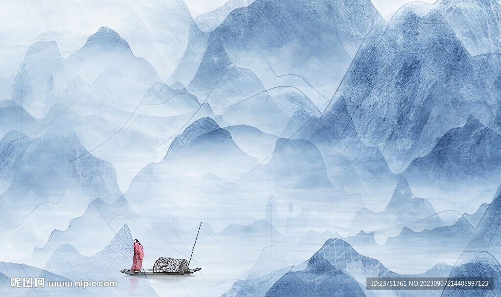 高端山水画 