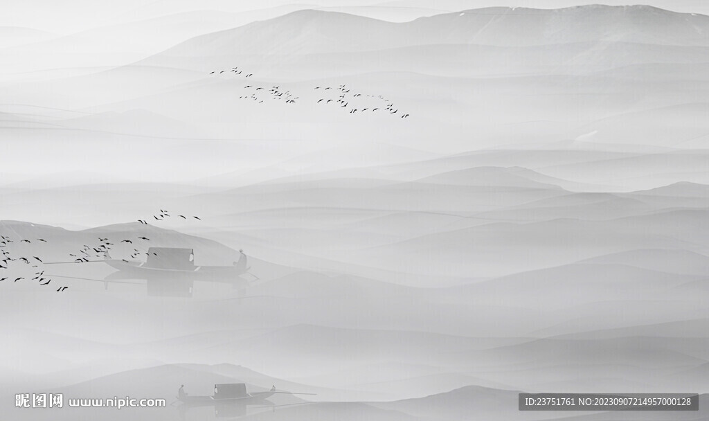 高端山水画