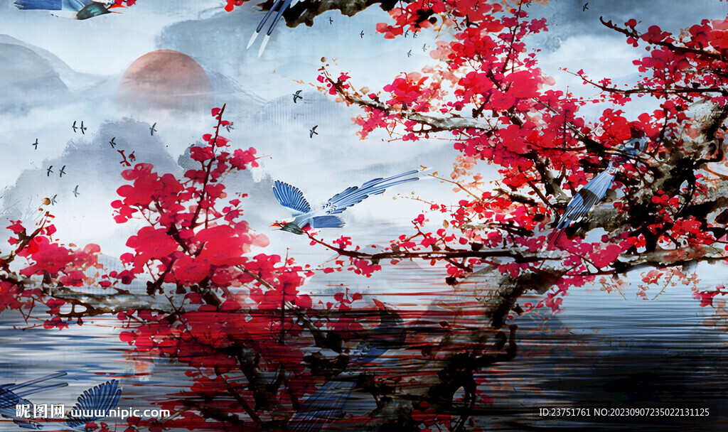 山水 