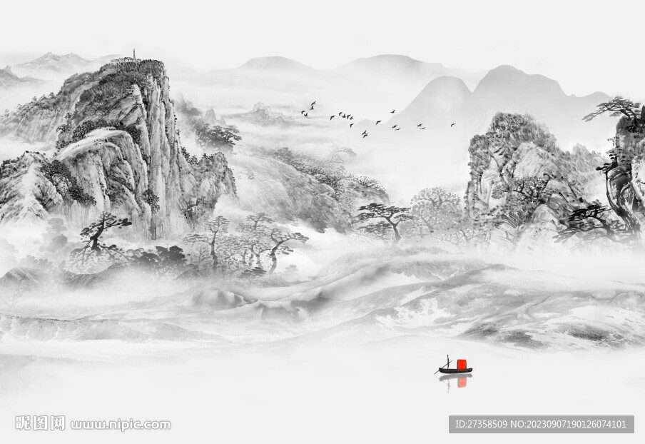 水墨山水