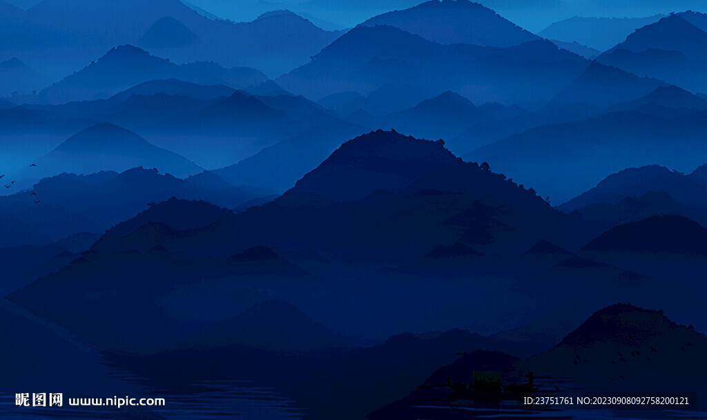 山水 