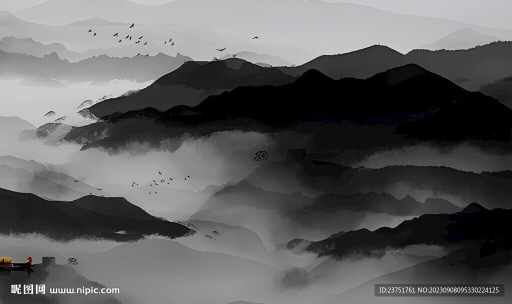 山水 
