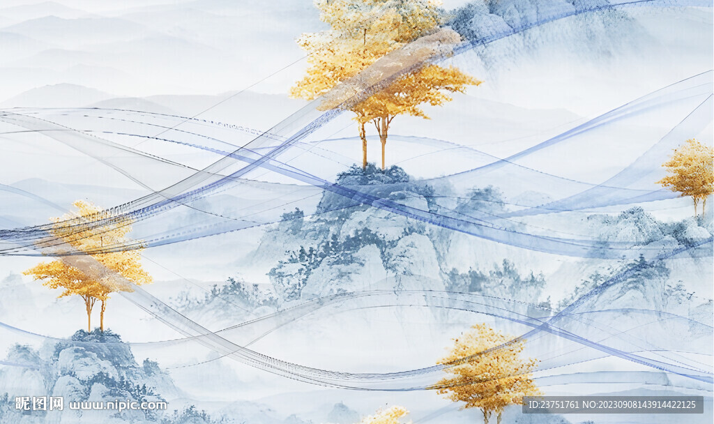 山水 