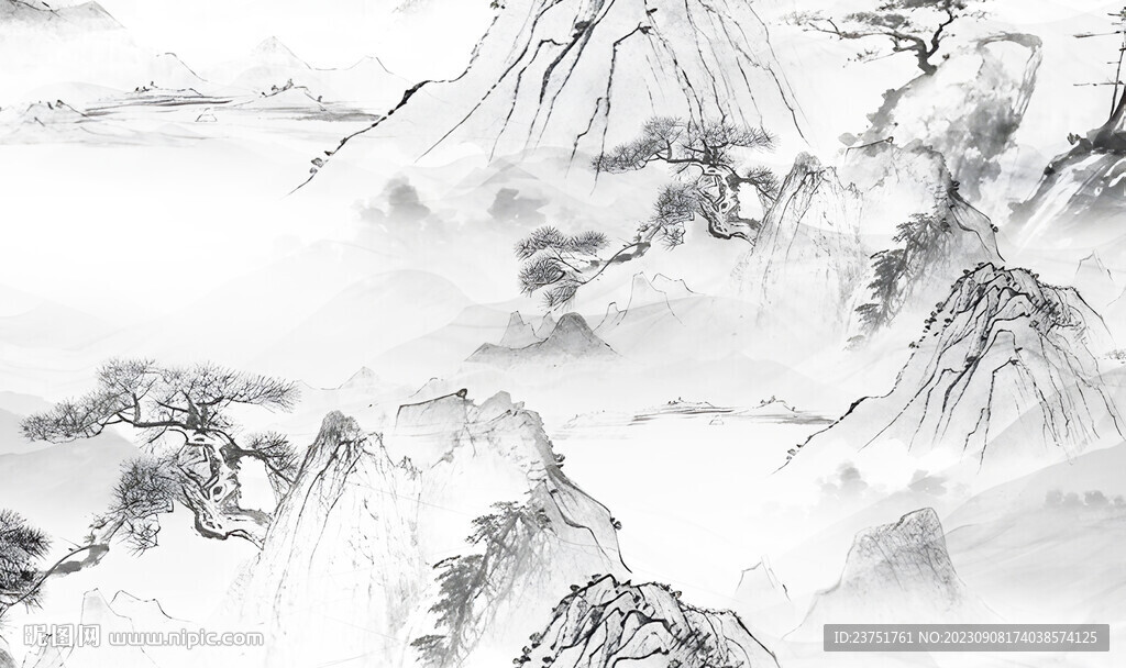 山水 