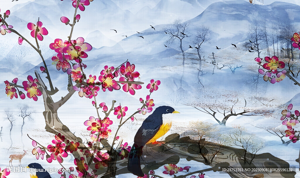 山水画 