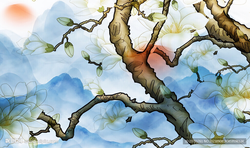 山水画 