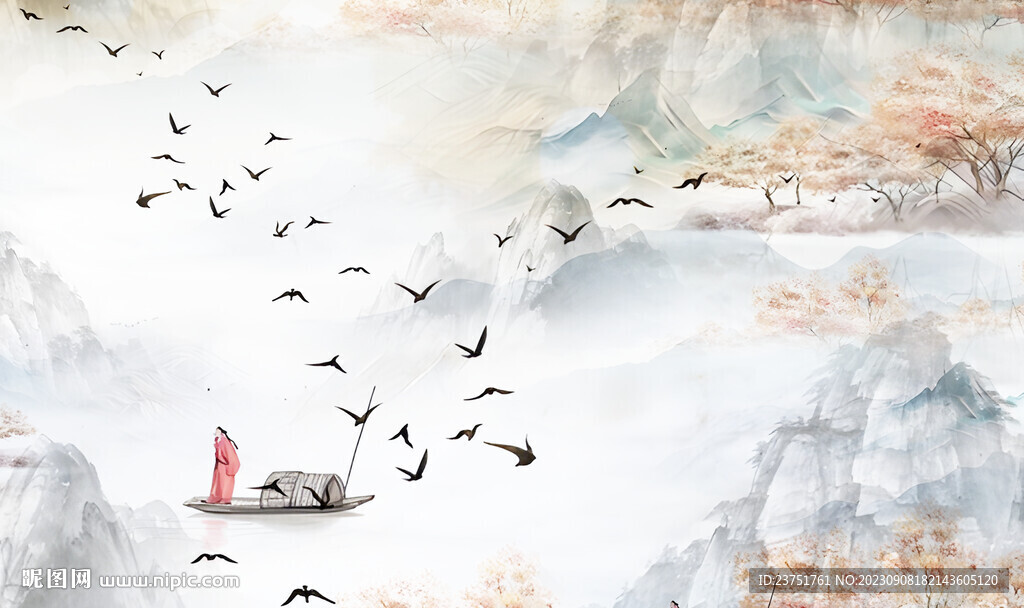 山水画 