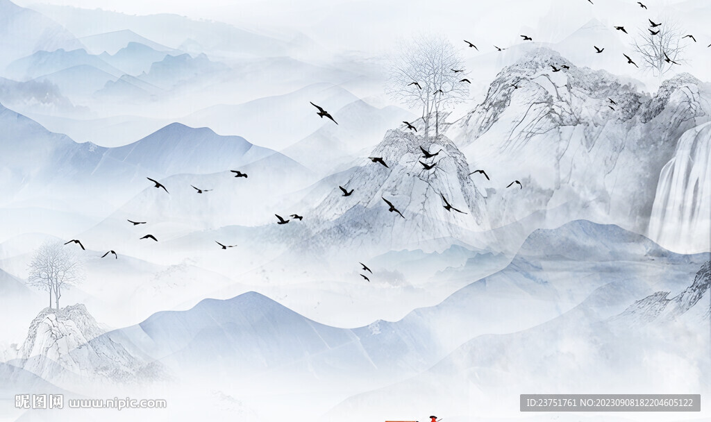 山水画 