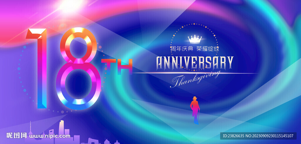 18周年