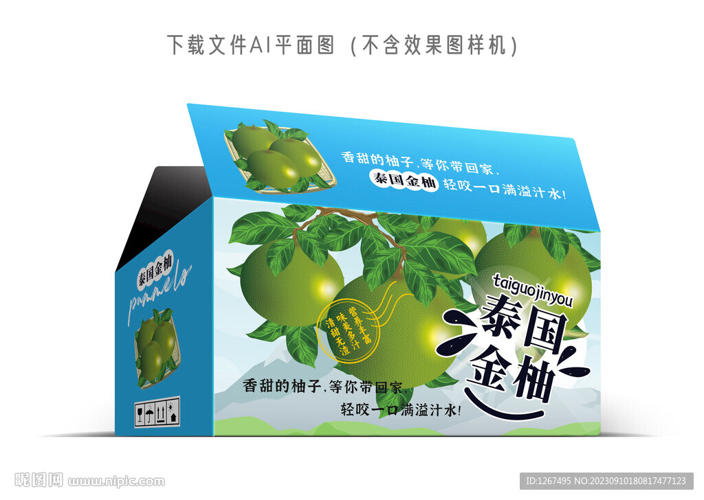 泰国金柚彩盒