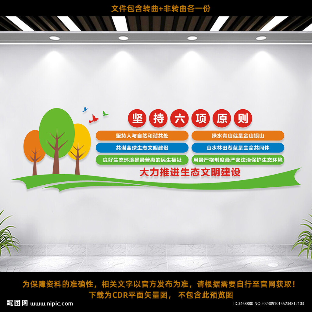 生态文明建设六项原则