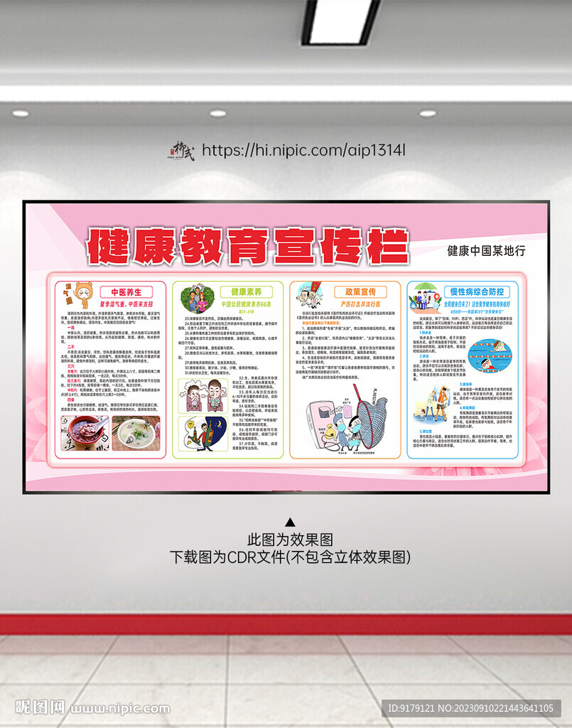 健康教育宣传栏